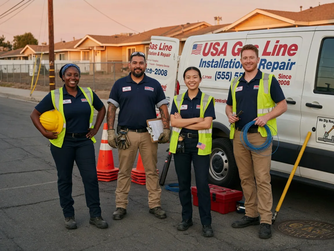 Gas Line Installation company in Taft, TX